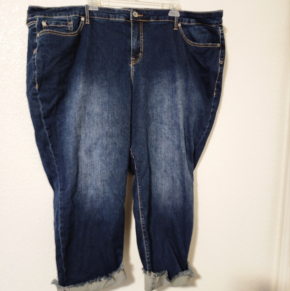 Torrid Vintage stretch Crop boyfriend jeans - size 28